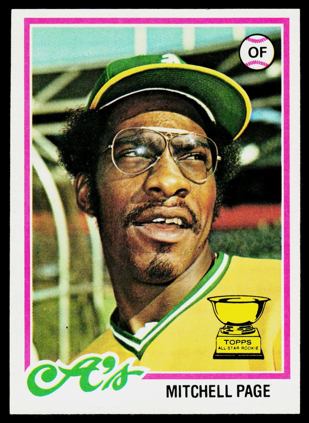 1978 Topps #55 Mitchell Page - VG+