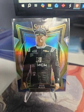Kyle Busch 2025 Panini Select Grandstand Black Blue /49