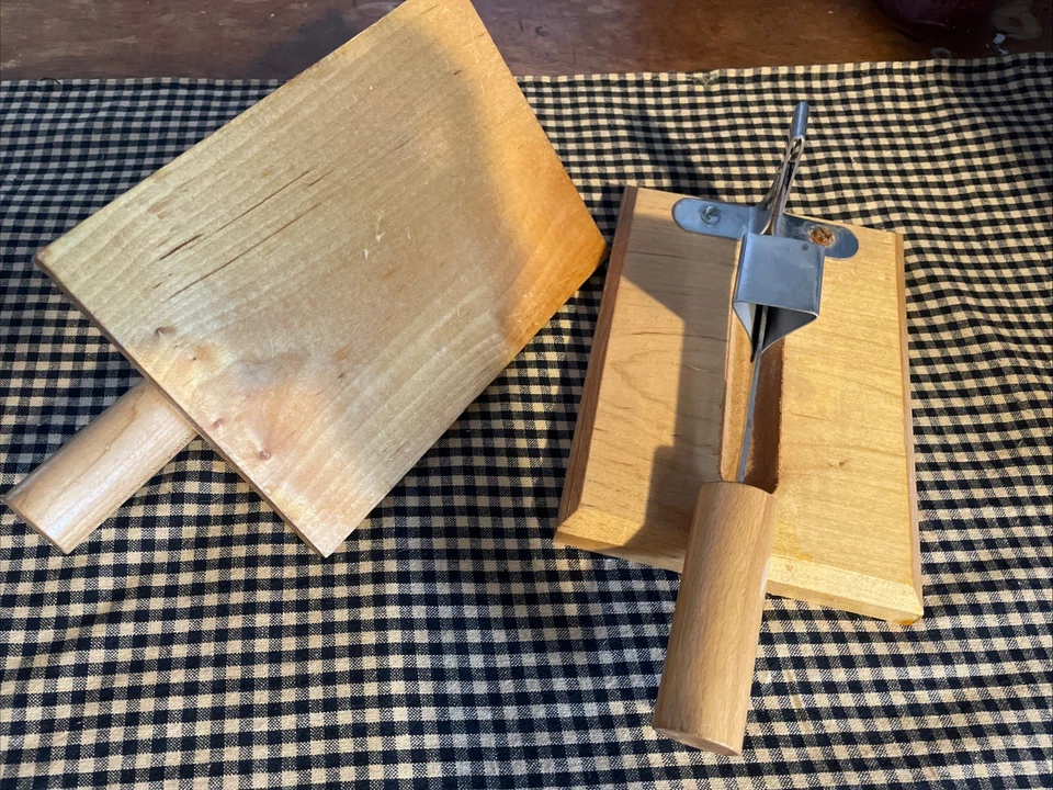 Almeja Shucker vintage, acero inoxidable, juego de 2 Foto 3 de 3