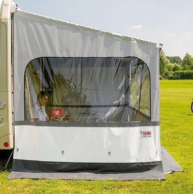 Fiamma Caravanstore XL Vorzelt Seitenteil mit Fenster Wohnmobil Außen