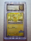 CGC Pristine 10 Pikachu Illustration Contest 214 SVP Winner Promo