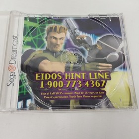 Fighting Force 2 (Sega Dreamcast) Disc, Case, & Manual