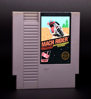 Mach Rider 5 Screw NES Cart Only Nintendo Authentic Genuine OEM Cleaned Tested