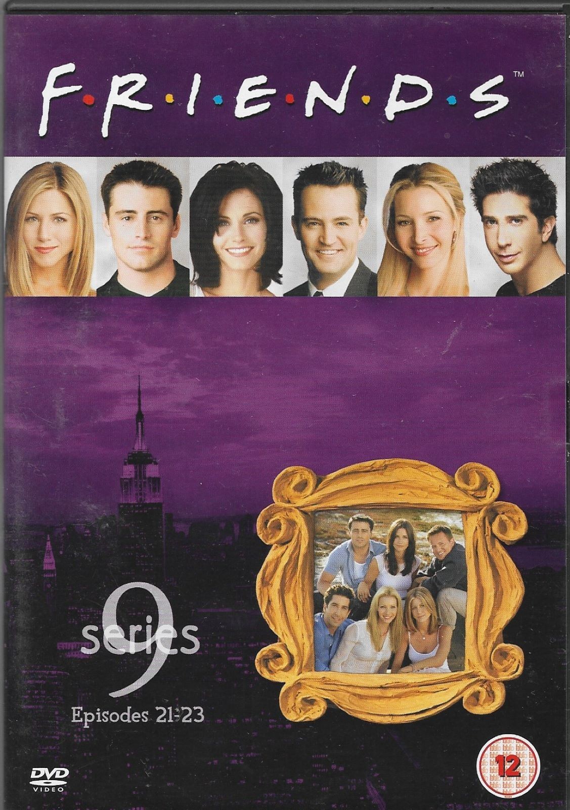 Friends Series 9  Vol. 6 EPISODES 21- 23 DVD POSTED 48 HOURS TRACKED