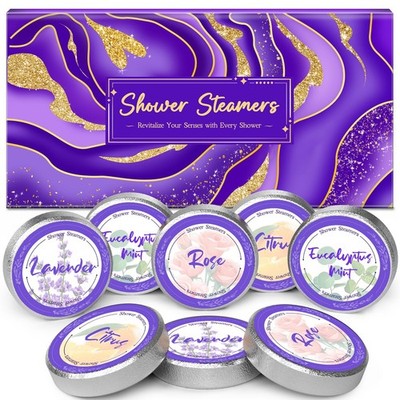 Futricy Valentines Day Gifts For Her 8 Pcs Shower Steamers Aromatherapy Easter