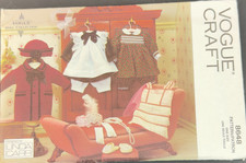 8648 Vogue Craft 18 Doll Clothes Sewing Patte...