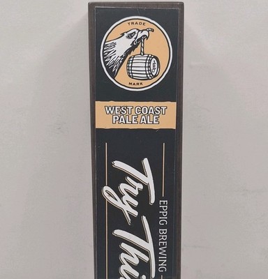 Eppig Brewing West Coast Pale Ale Beer Tap Pull Handle San Diego California Rare