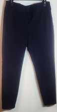 Talbots Pull-On Skinny Ankle Ladies Dark Blue Dress Pants - Size 10