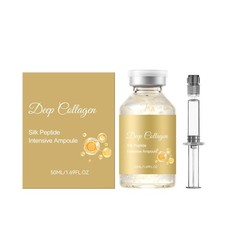 Deep Collagen Peptide Lifting Ampoule Korean Silk Serum for Wrinkle Removal Skin