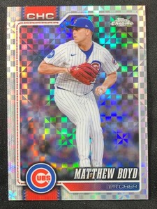 2026 Topps Chrome X-Fractor Refractor! Pick Your Card, SHIPS FREE! Up'd 8/22!