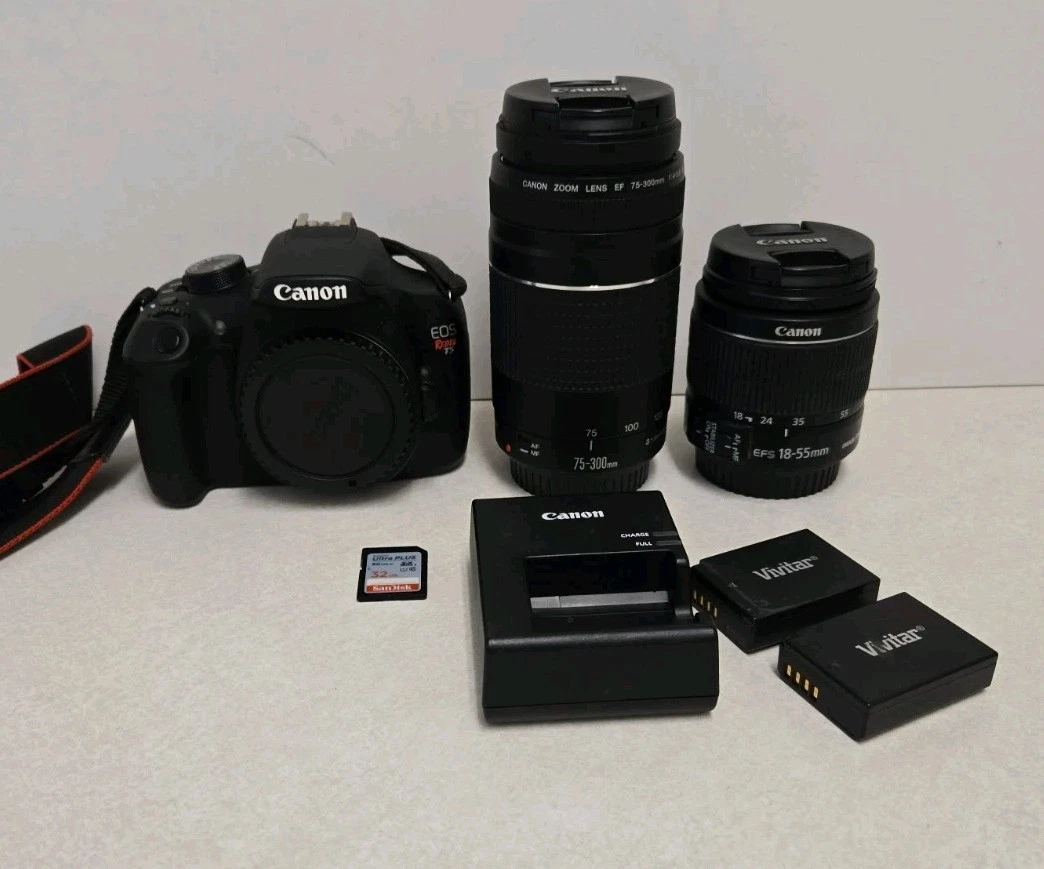 Preços baixos em Câmeras digitais EOS Rebel T5 | eBay