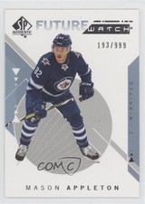 2018-19 SP Authentic Future Watch 193/999 Mason Appleton #237 iv1