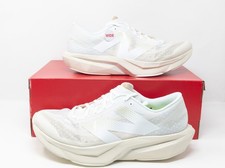  Sz 11.5 Wide New Balance FuelCell Rebel v4 Running Shoes White Beige MFCXLJ4