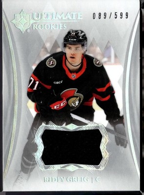 2023-24 Upper Deck Ultimate Collection #194 Ridly Greig #/599