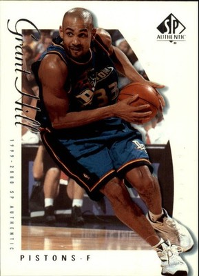 1999-00 SP Authentic #22 Grant Hill - BSK