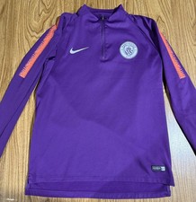 Manchester City Jacket Training Soccer England Size M Nike  2018/2019 Purple