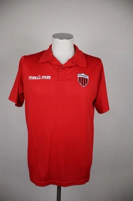 MAGMA Nocerina Camiseta de Fútbol Polo Hombre Talla L Rojo Vintage - Imagen 1 de 4