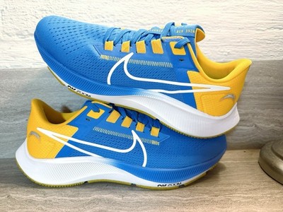 New Nike NFL Air Zoom Pegasus 38 Los Angeles Chargers Size 8 Herbert Jersey