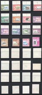 British Virgin Is SG178/92 1964 Set plus scarce 10c shade U/M Cat 107 pounds