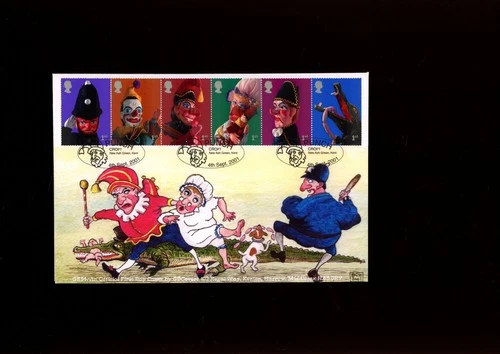 2001 Punch & Judy Punch Croft New Ash Green (GB Covers) Official FDC. Cat £25