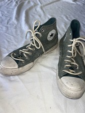 Converse Chuck Taylor Renew All Star High Top Canvas Lace-Up Sneaker Green 7.5