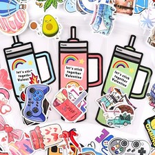 48 Sets Valentine's Day Cards for Kids Classroom - Stickers Included