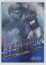 2022 Panini Absolute By Storm Spectrum Blue 122/149 Pete Alonso #BYS-3 o7m