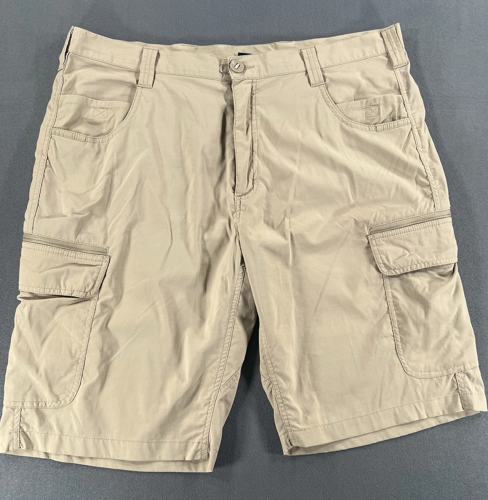 PROPPER Summer Weight Tactical Khaki Shorts Men's 38 UPF 50 Outdoor Breathable