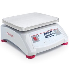 Ohaus Valor V12P15 Compact Bench Scale 30 lb x 0.005 lb, LCD, Stainless Pan, NSF