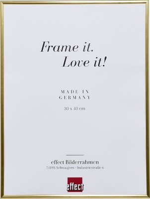 Art effect Puzzlerahmen Acrylglas gold 51 x 72 cm für Puzzle bis 2 mm Stärke