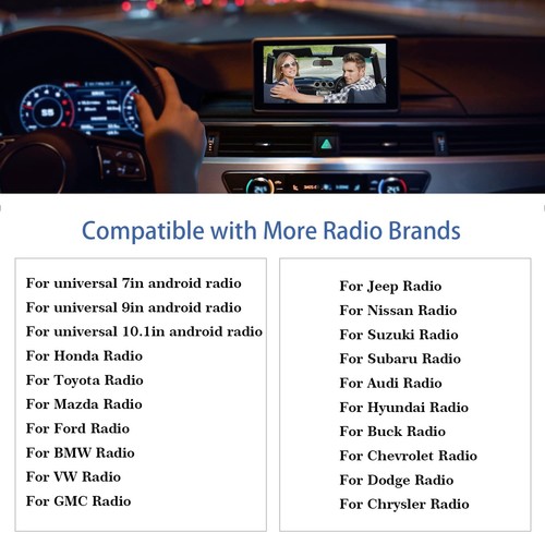 20 Pin Car Radio RCA Harness Adapter Plugs for Most Android Car Stereo Radio GPS - Picture 5 of 5