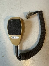 Tactec Hand Microphone For radio Transmission. Missing Mic Key Button
