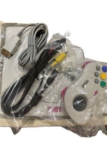 Sega Saturn HST-0019 White Console Japan Model  Opened Box Unused