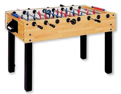 Tischkicker Kickertisch G-100 ''Buche Sport Teleskop''