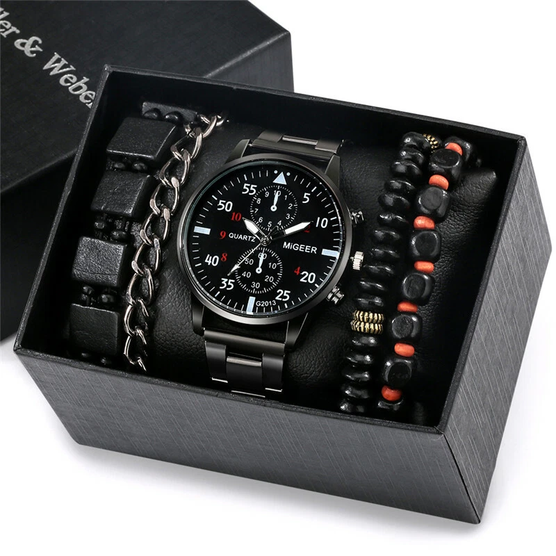 Watch gift set for him and her sale
