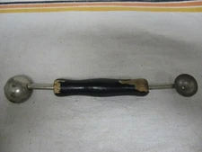 Melon Baller DOUBLE END ~ Two Size Ball Ends ~ 7.5" Long ~ Wood Handle Vintage