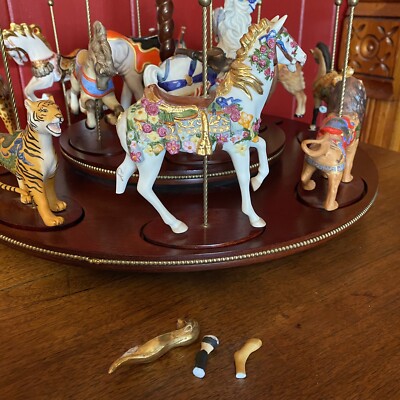 The Treasury of Carousel Art by William Manns Franklin Mint