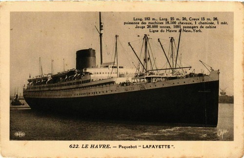 CPA AK Le Paquebot Paris - Le Havre - Ships (774733