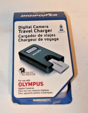 DigiPower Travel Charger for OLYMPUS Camera Batteries -European Adapter TC-550
