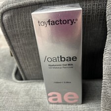 TOYFACTORY Oatbae Hyaluronic Oil Milk Makeup Remover Full Size New - Exp 4/27