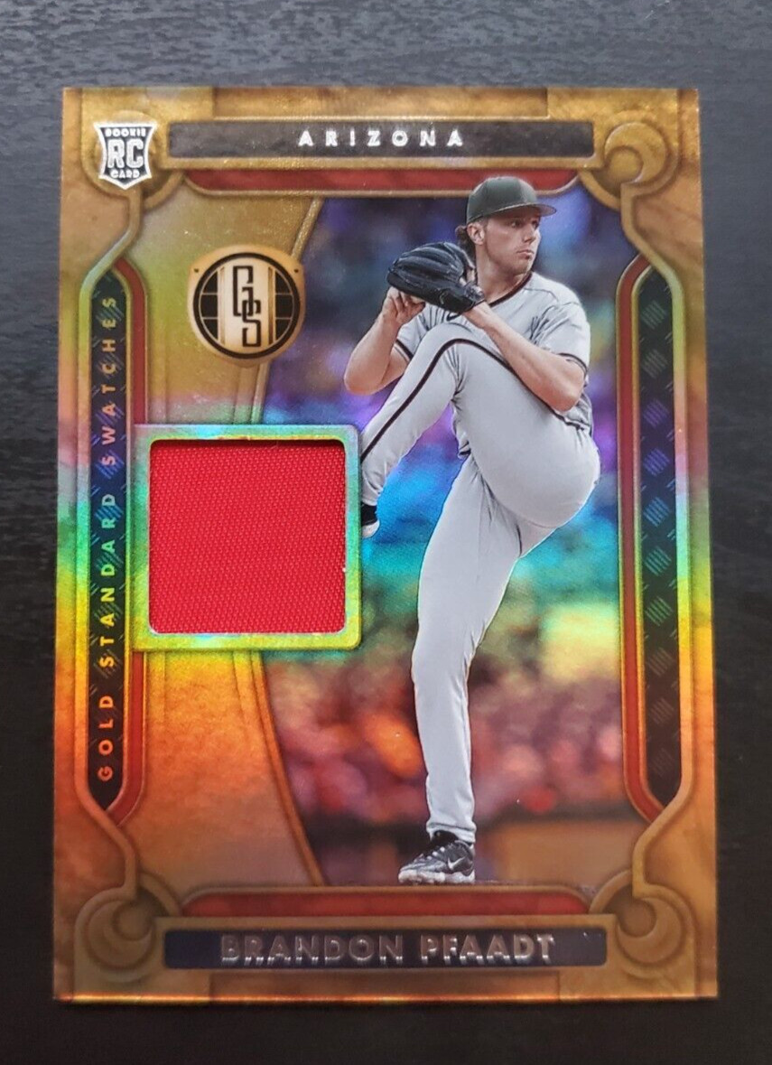 2023 Gold Standard Brandon Pfaadt Gold Standard Swatches RC Patch Diamondbacks