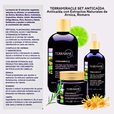 Terramar Set Anti-caida Terramiracle. Anti hair loss