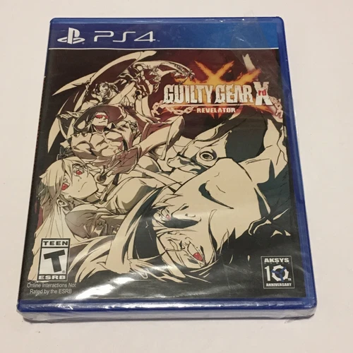 Sealed Guilty Gear Xrd Revelator PS4 Sony Playstation 4 Anime Action Read Desc