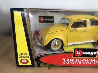 burago フォルクスワーゲン ブラーゴ ベージュ ビートル(1955) フォルクスワーゲン 1/18 Bburago ミニカー