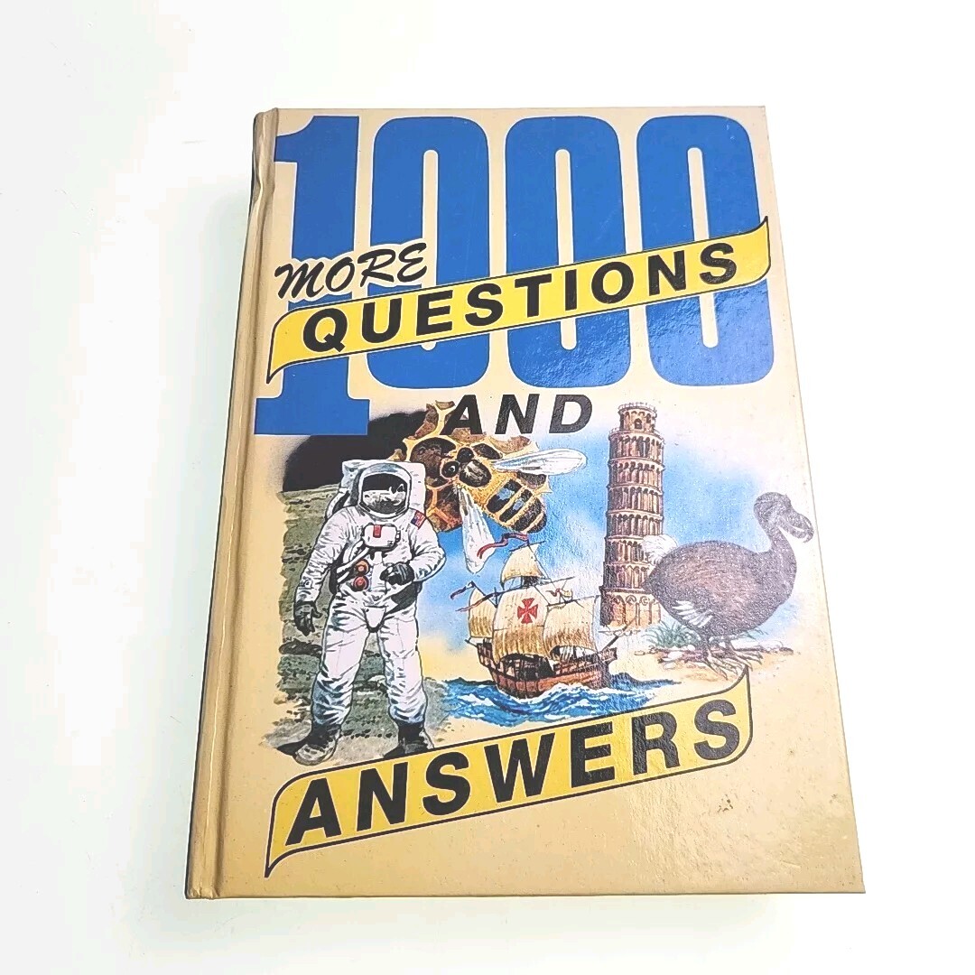 1000 More Questions and Answers 1987 Hardback Book