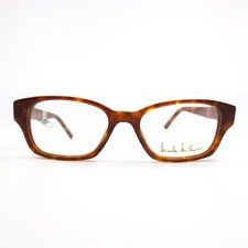 Nicole Miller BROOME C01 Eyeglasses Women's Brown Tortoise Frames 50-16-135
