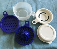 TUPPERWARE - AIUTO CUOCA -  COLORE BIANCO/BLU 