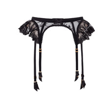 Agent Provocateur Moore Black Suspender AP4 Large NWT 210