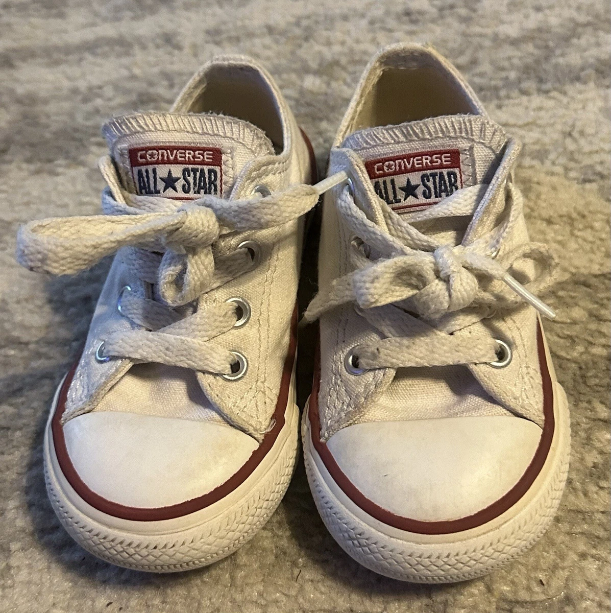 Toddler Shoes Size 6c Converse Chuck Taylors Allstar White eBay