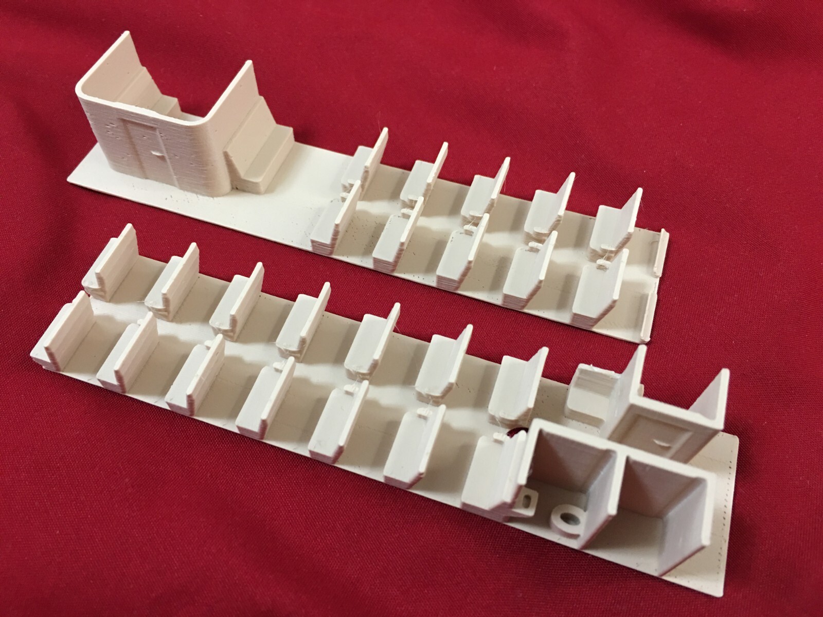 Passenger Car Interior KIT for Athearn 72ft StreamLined Coach [ HO